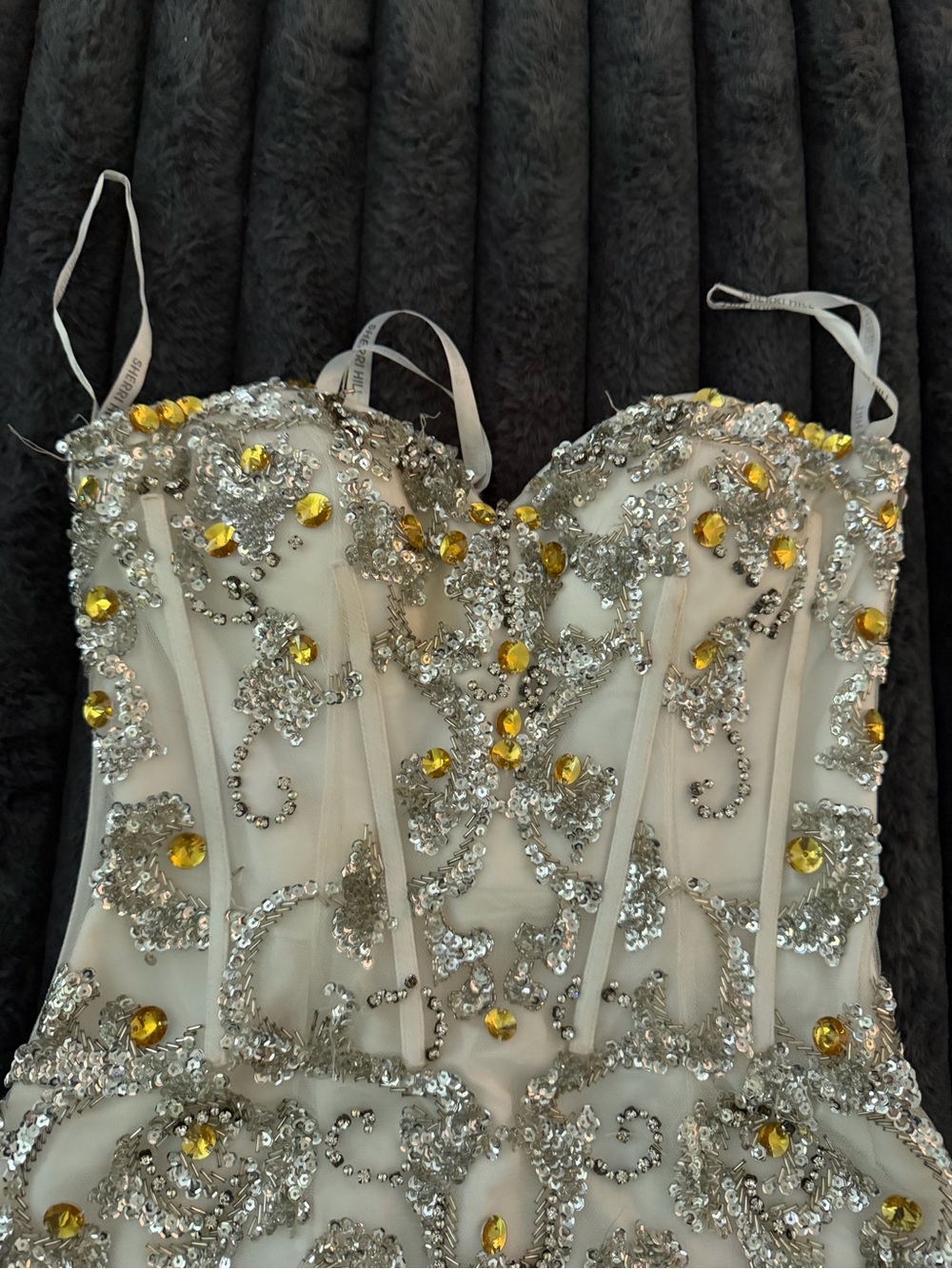 Sherri hill embellished corset mini dress - Picture 2 of 9